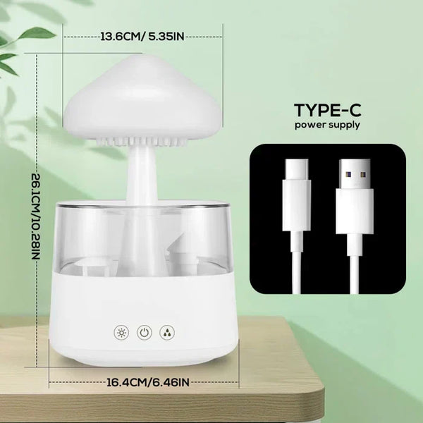 Magic Rain Mushroom Cloud Humidifier Macht es einfacher einzuschlafen