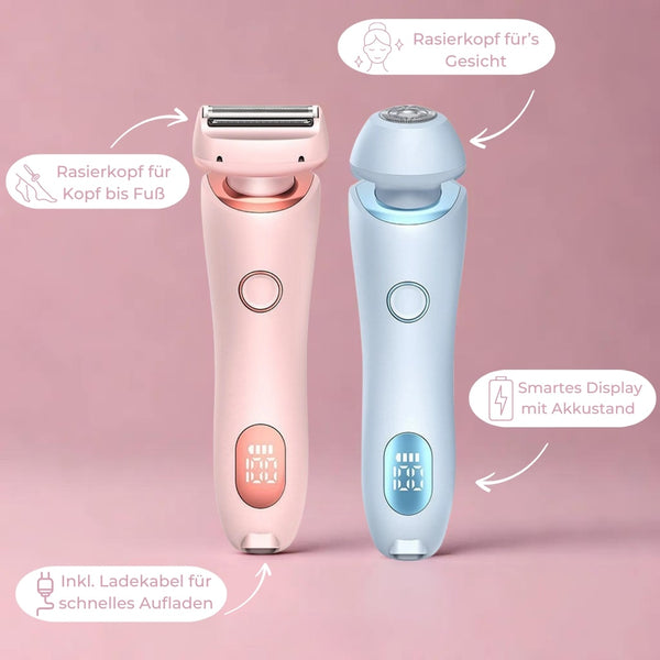 Intimrasierer für Frauen | Elektrischer Damenrasierer für Intimbereich | Bikini Trimmer | Femora
