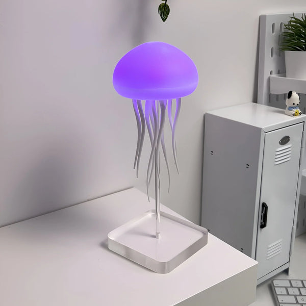 Quallen Lampe für Schlafzimmer | Tischlampe & Nachttischlampe | JellyTanz