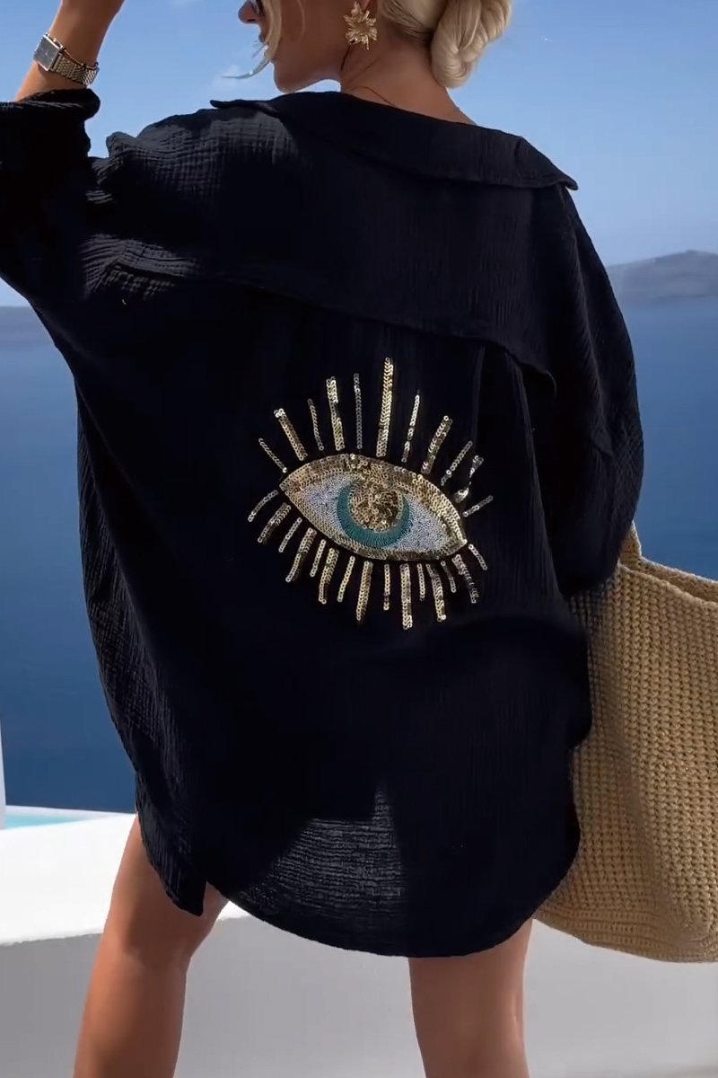 Maryah™ | Bluse aus Baumwolle in Übergröße