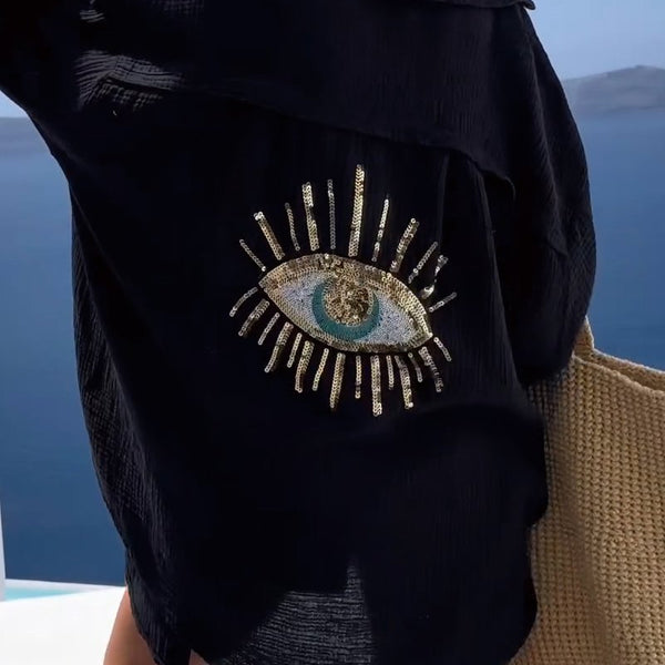 Maryah™ | Bluse aus Baumwolle in Übergröße
