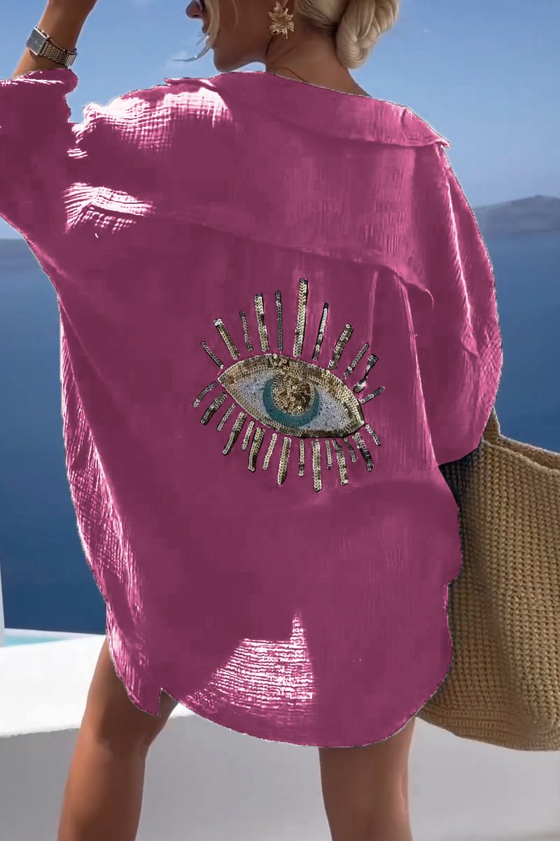 Maryah™ | Bluse aus Baumwolle in Übergröße