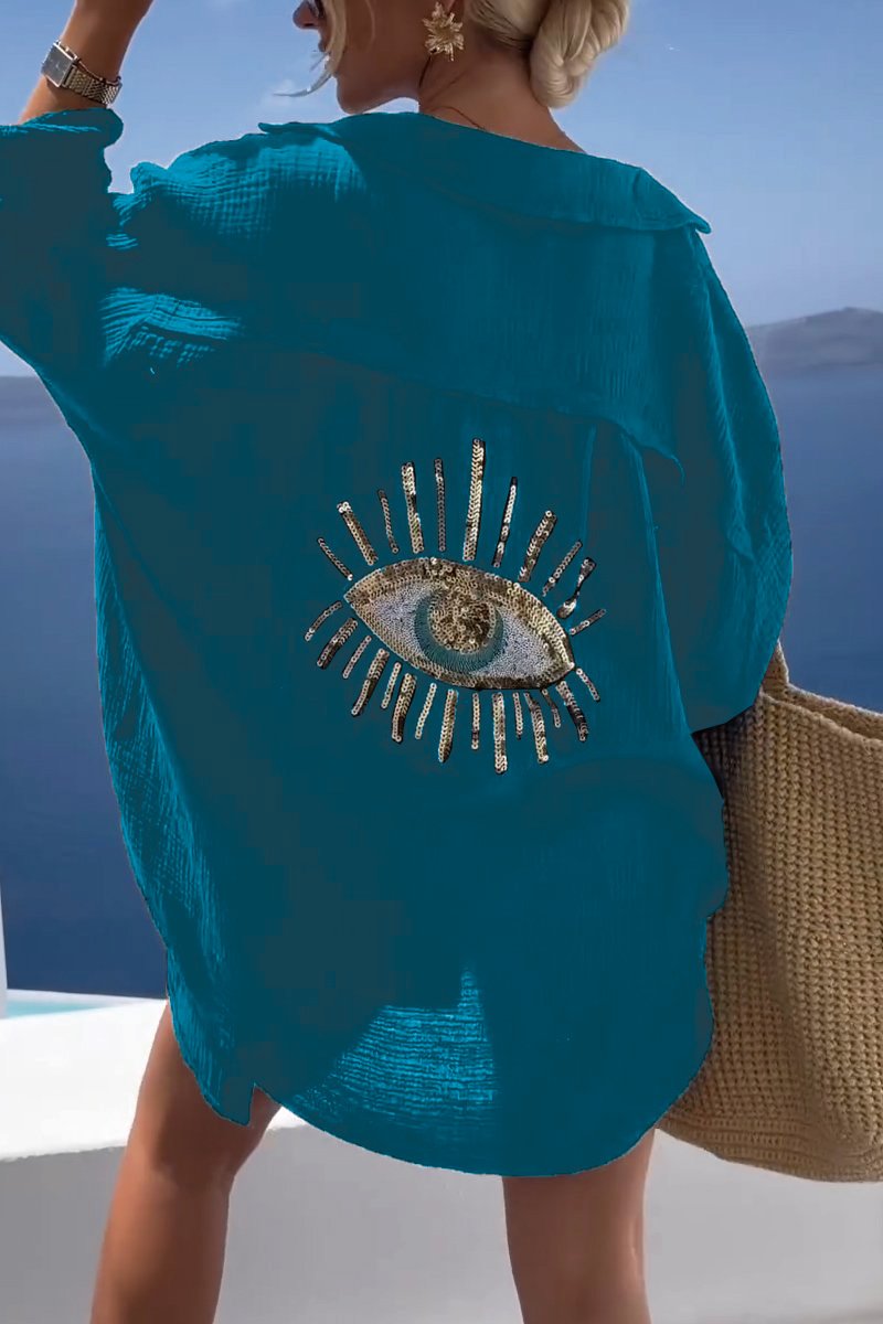 Maryah™ | Bluse aus Baumwolle in Übergröße