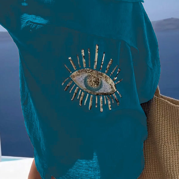Maryah™ | Bluse aus Baumwolle in Übergröße