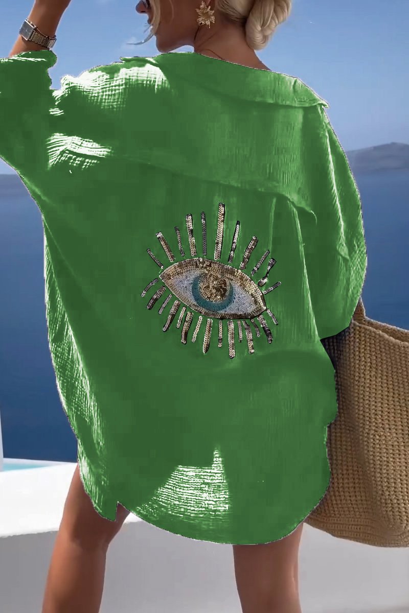 Maryah™ | Bluse aus Baumwolle in Übergröße