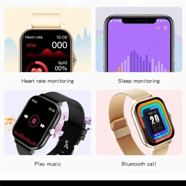 Morena™ - Die unverzichtbare Smartwatch für einen gesünderen Lebensstil!