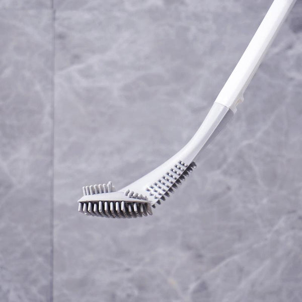 Klobürste aus Silikon | Toilettenbürste mit Halter | WC Bürste | Cleanova