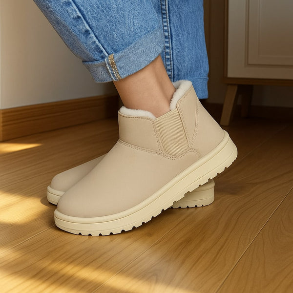 Winterboots Damen | Winterstiefel Damen Gefüttert | KuschelTritt