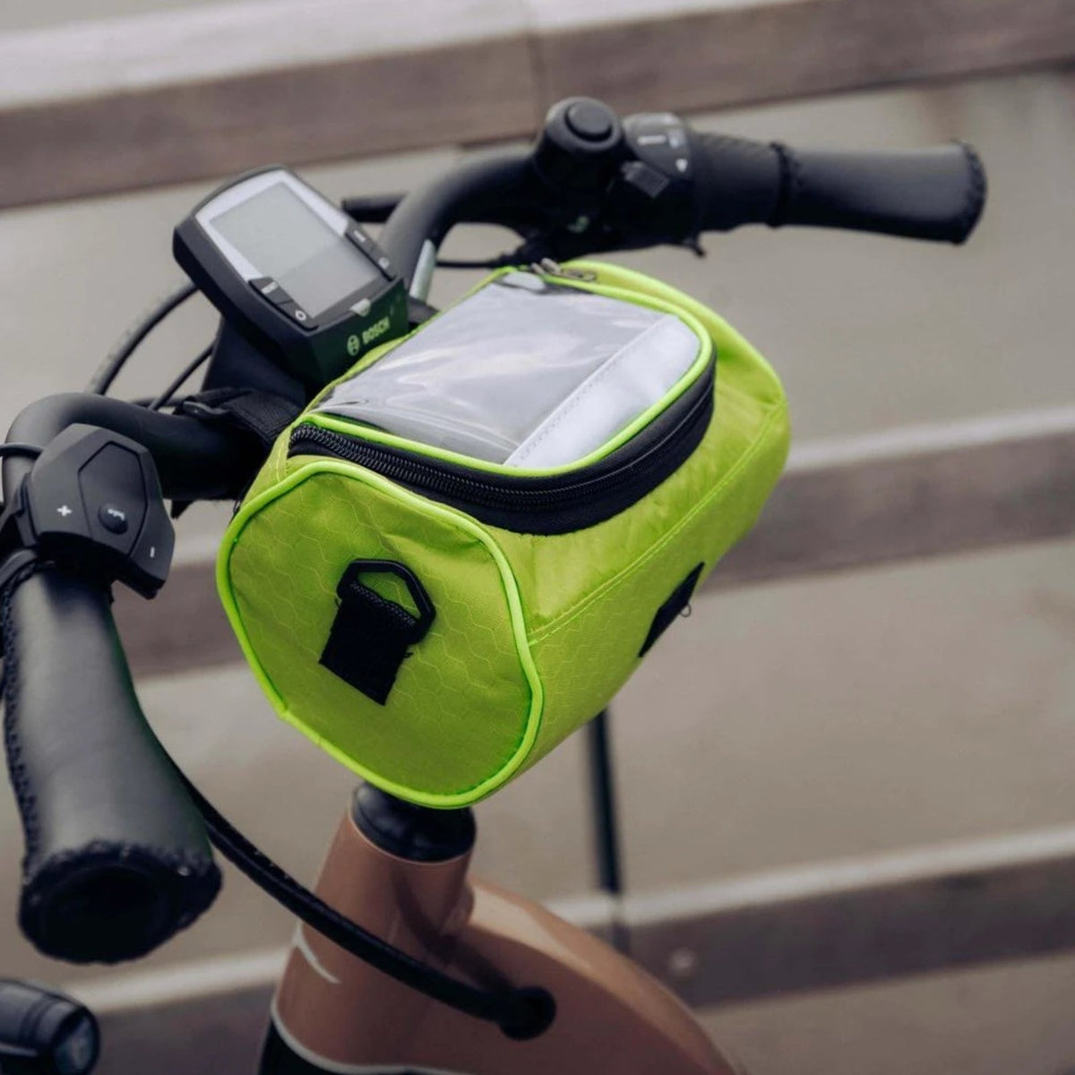 Lenkertasche für Fahrrad | Wasserdichte Fahrradtasche mit Touchscreen | Tourix