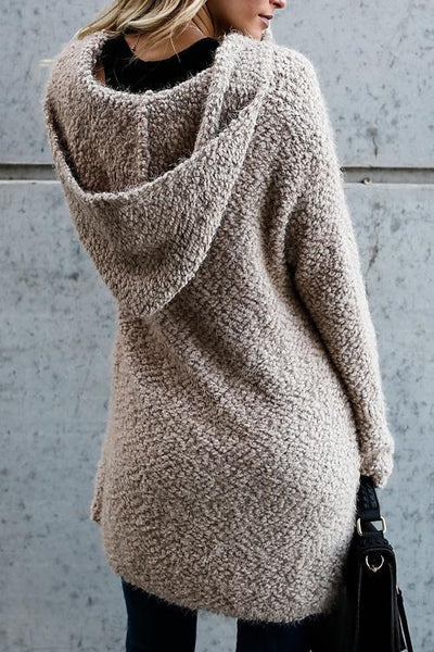 Lara™ | Kapuzen-Strickjacke