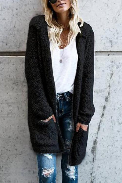Lara™ | Kapuzen-Strickjacke