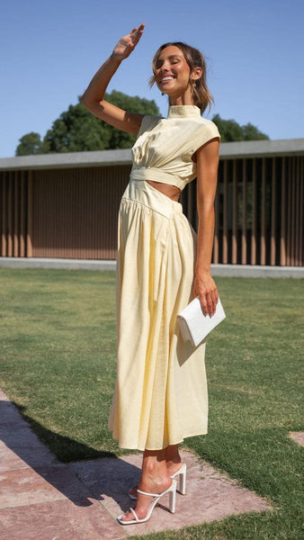 Colette™ Elegantes Kleid mit Taschen