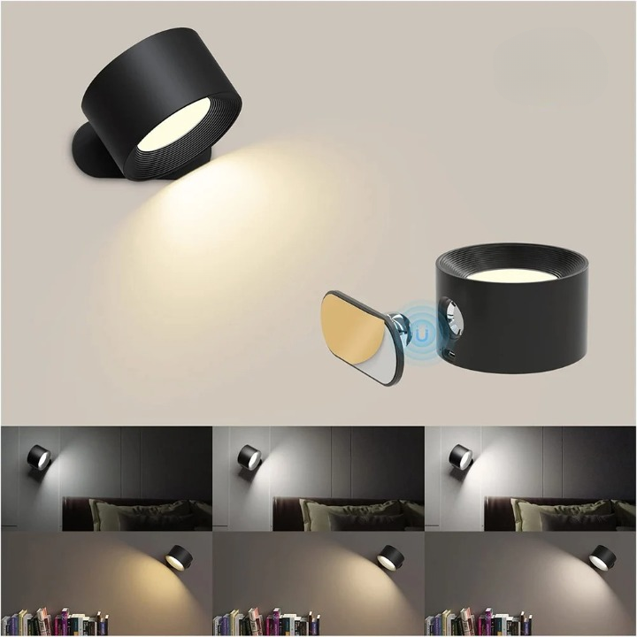 ProLight™ - 360° magnetische LED-Wandleuchte (50% Rabatt)