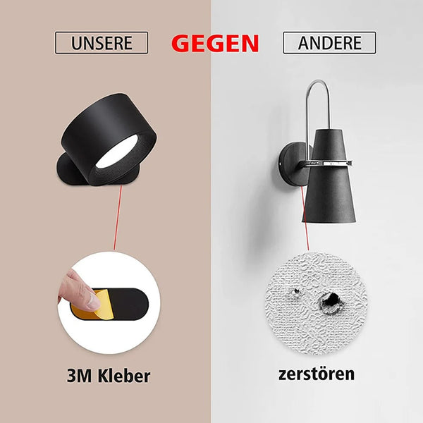 ProLight™ - 360° magnetische LED-Wandleuchte (50% Rabatt)