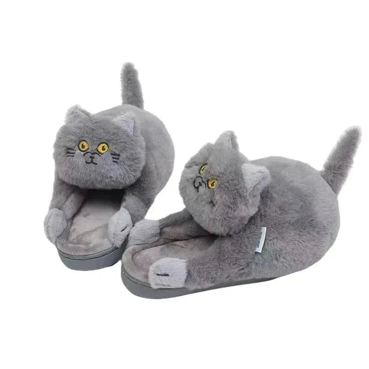 Tommy™ | Kuschelige Katzenpantoffeln