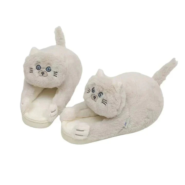 Tommy™ | Kuschelige Katzenpantoffeln