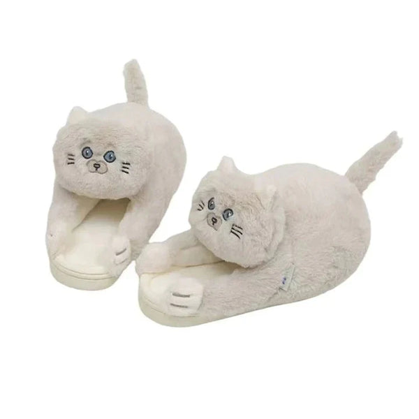 Tommy™ | Kuschelige Katzenpantoffeln