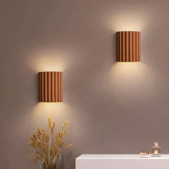 Moderne Wandlampe | Wandleuchte für innen | LED Wandlichter für Wohnzimmer | Veluna