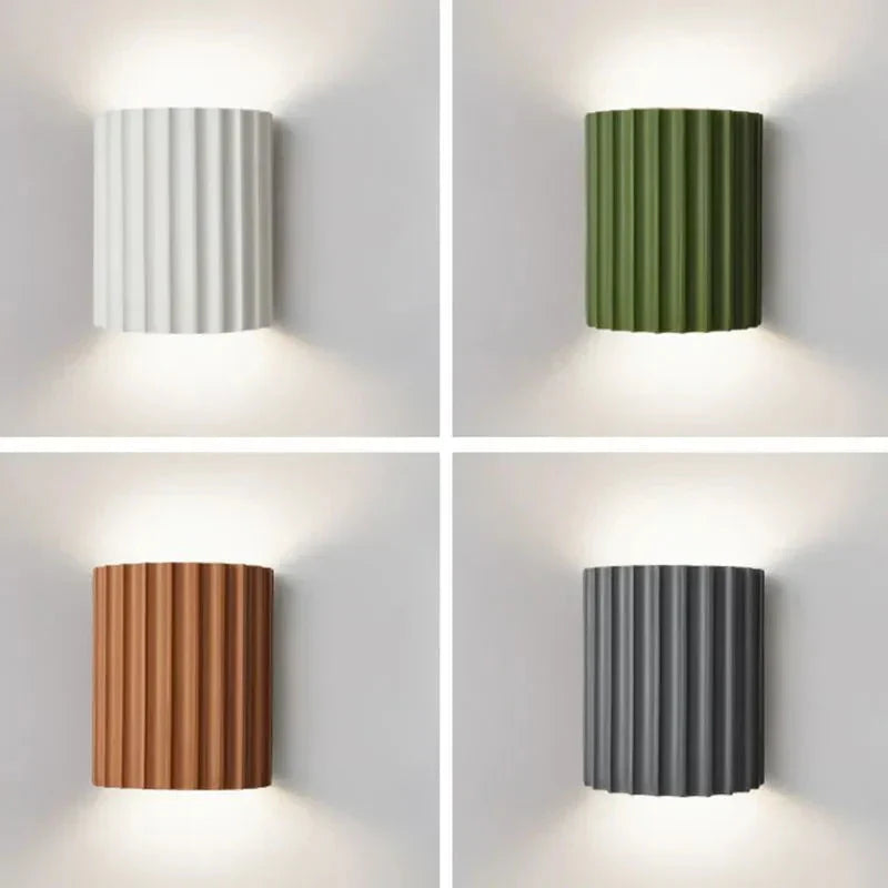 Moderne Wandlampe | Wandleuchte für innen | LED Wandlichter für Wohnzimmer | Veluna