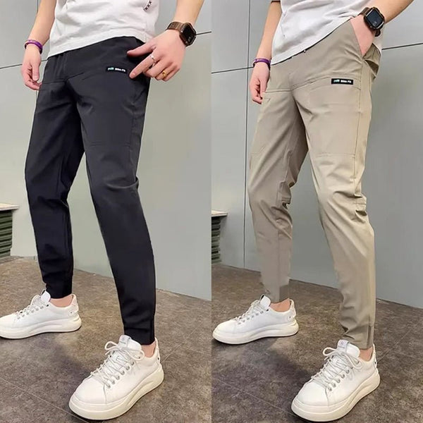 Herren Winter-Cargohose mit mehreren Taschen | Dehnbar, warm & bequem für Outdoor, Alltag und Freizeit