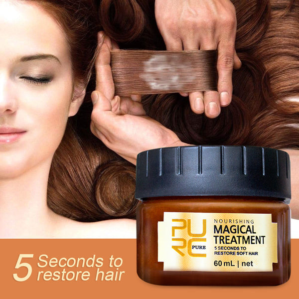 PURE™ Keratin Hair Mask | Für glänzendes & gesundes Haar In Sekunden!