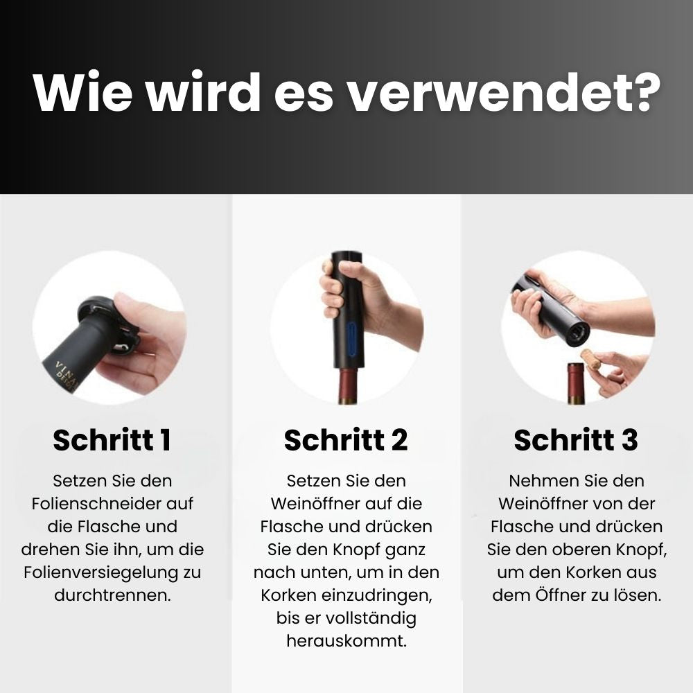 Weinöffner & Bieröffner | Flaschenöffner Set | OpenEase