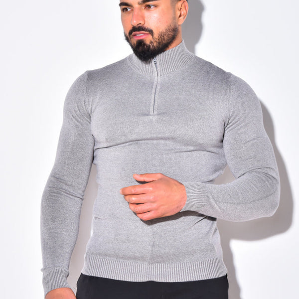 Otto™ - Halblanger Rollkragenpullover mit Reißverschluss
