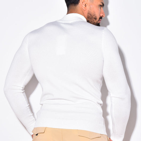 Otto™ - Halblanger Rollkragenpullover mit Reißverschluss