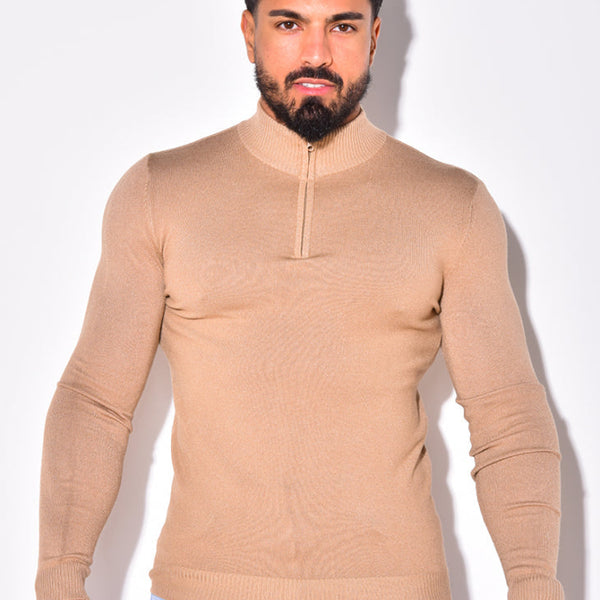 Otto™ - Halblanger Rollkragenpullover mit Reißverschluss