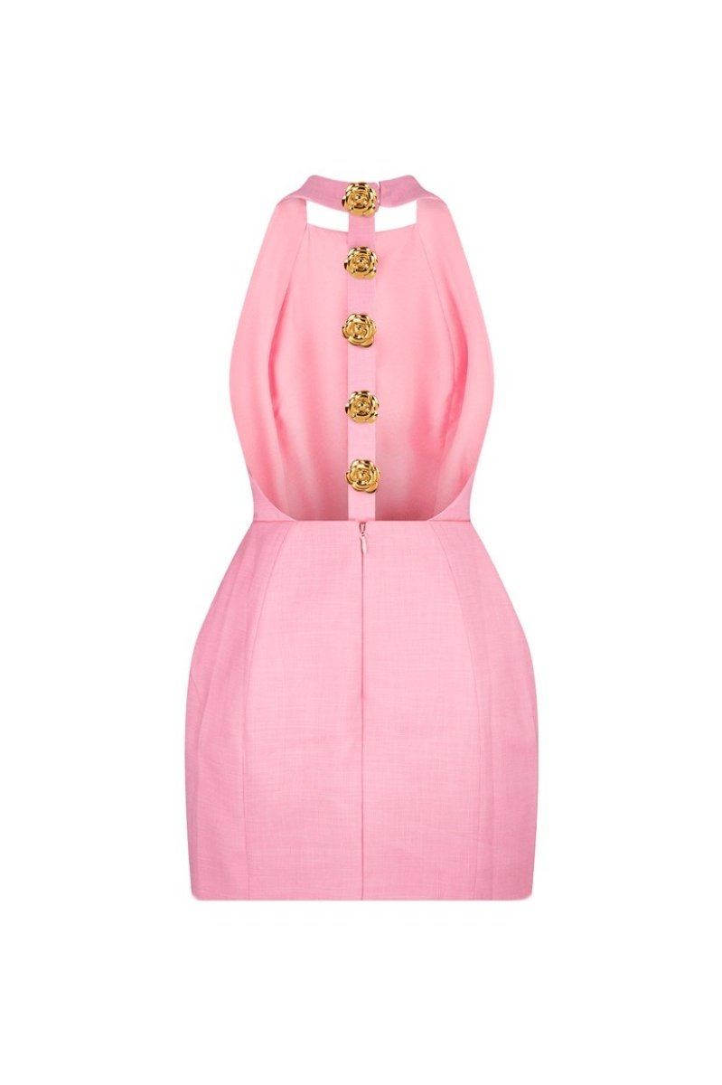 Jolie™ | Rückenfreies Mini-Kleid