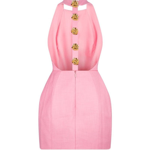 Jolie™ | Rückenfreies Mini-Kleid