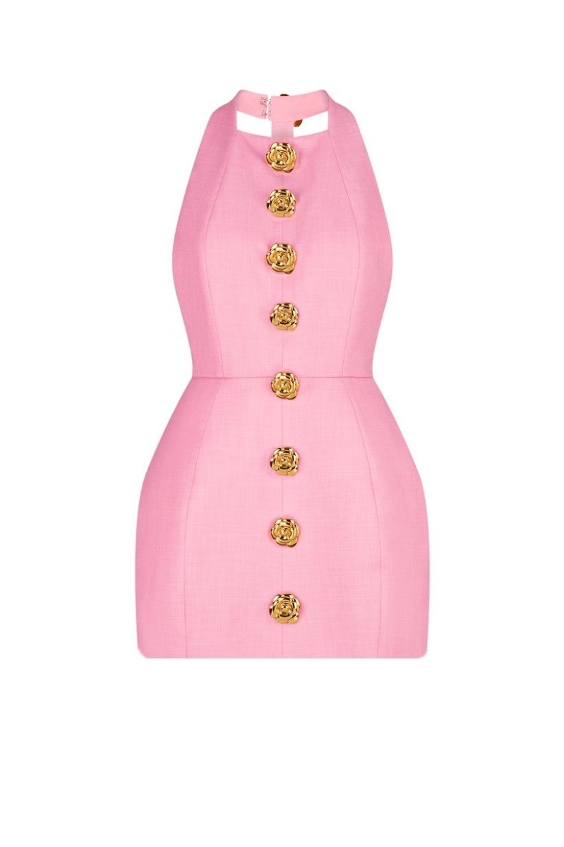 Jolie™ | Rückenfreies Mini-Kleid