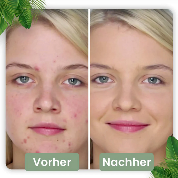 Reinigungsmaske Stick für Gesichtsreinigung | Naturkosmetik mit Grünteeextrakt für Hautpflege | LumiHaut