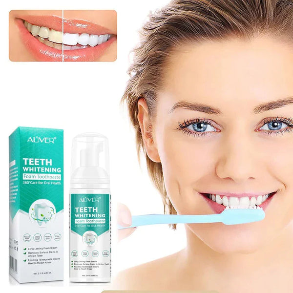1 + 1 Gratis | WhiteSmile™ Zahnaufhellungspaste für ein strahlendes Lächeln