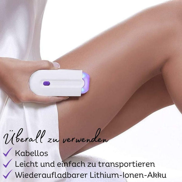 Laser Haarentfernung Gerät | Elektrorasierer und Rasierapparat für sanfte Haarentfernung | SilkLaser