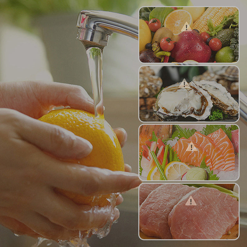 FreshSwirl™ | Leistungsstarke Wirbelreinigung für sicheres, pestizidfreies Obst und Gemüse