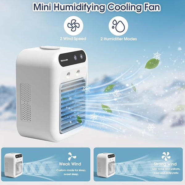 Coolify™ - Mini Tragbarer Luftkühler Luftbefeuchter