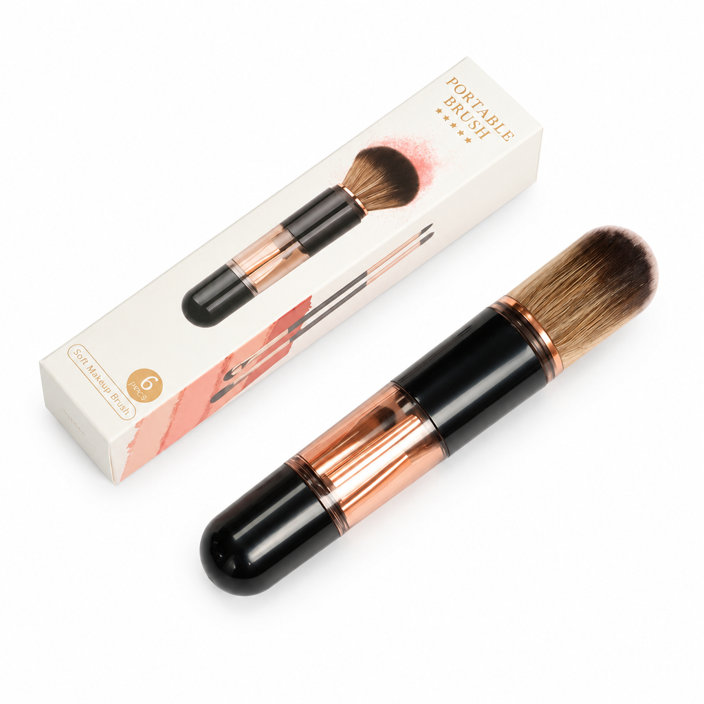 CosmeKapsel™ 5-in-1 Reiseluft Pinsel-Set