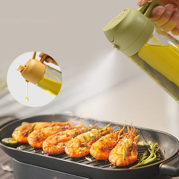 Ölsprüher | Ölspender für Airfryer & Pfanne | SprayGenau