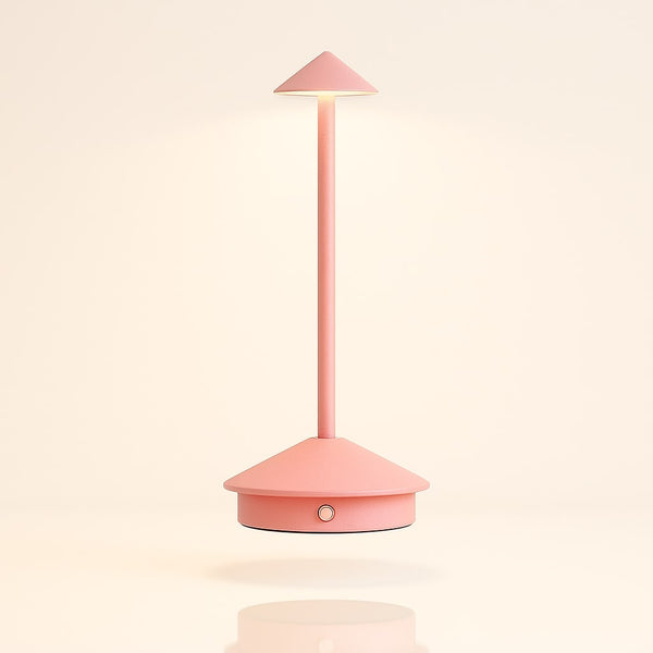 Tischleuchte mit Akku | Kabellose Tischlampe | Dimm­bare Lampe mit Touch | Lunelle
