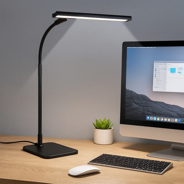 Schreibtischlampe | Dimm­bare LED Tischlampe | TischStrahl