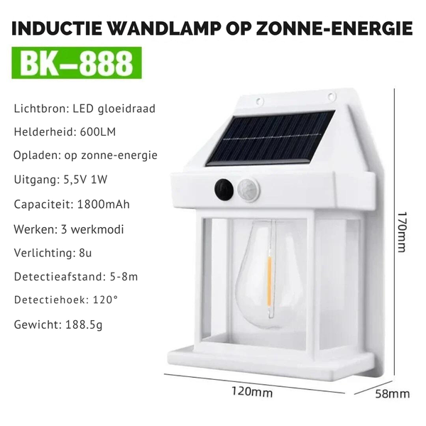 Glowify™ - Wandlampe mit Solarenergie
