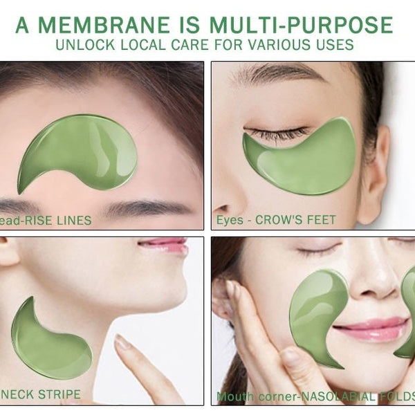 Hydratisierende Augenmaske aus Meeresalgen 🍃