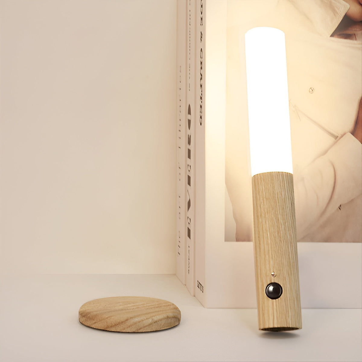 Wandleuchte für innen mit Bewegungsmelder & Akku | Kabellose Lampe | NordLicht