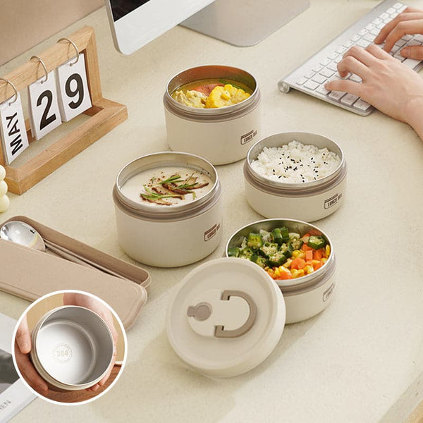 Thermo Lunchdose | Thermobehälter für Essen | WarmBox