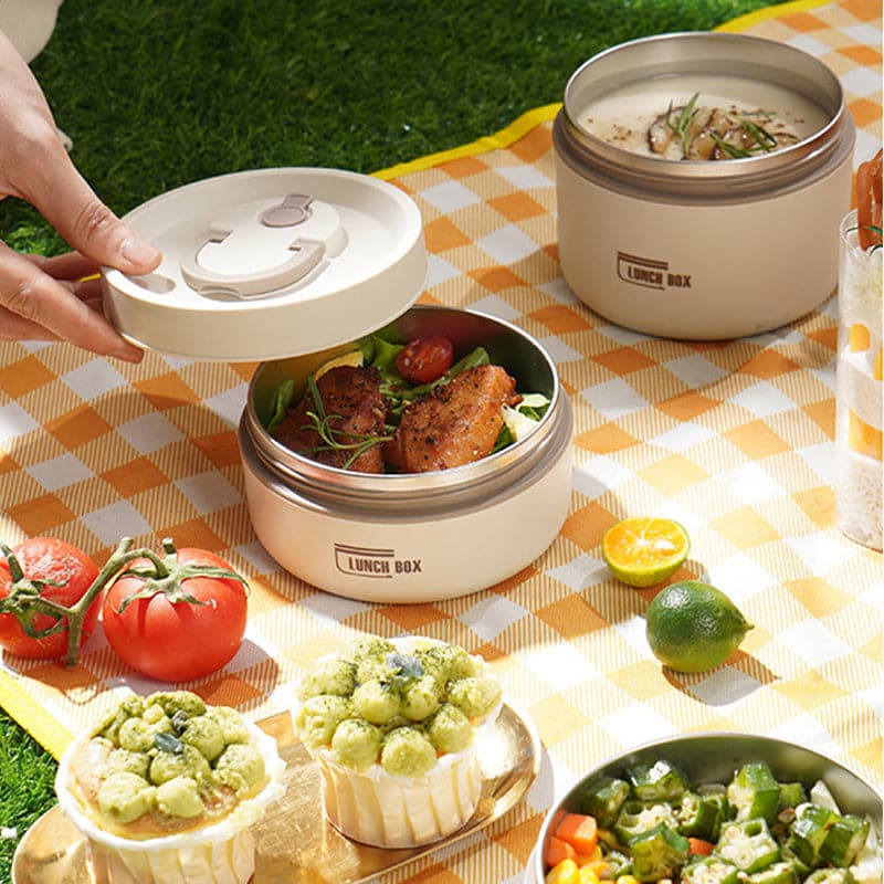 Thermo Lunchdose | Thermobehälter für Essen | WarmBox
