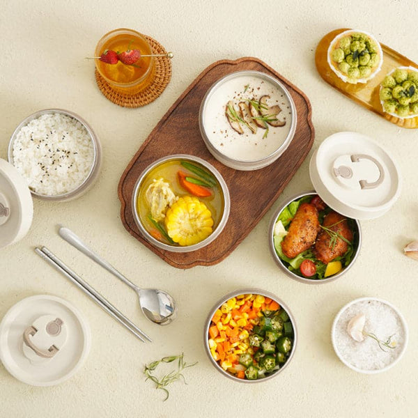 Thermo Lunchdose | Thermobehälter für Essen | WarmBox