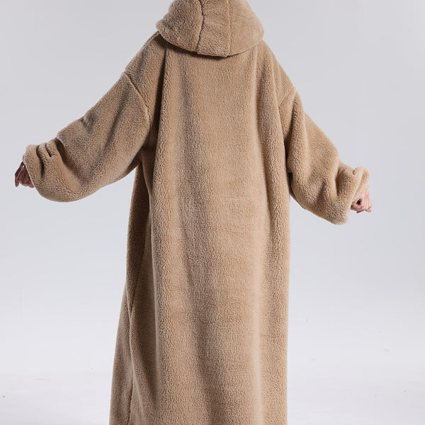 Hoodie Decke | Decke mit Ärmeln | Tragbarer Decken Pullover | WärmeHood