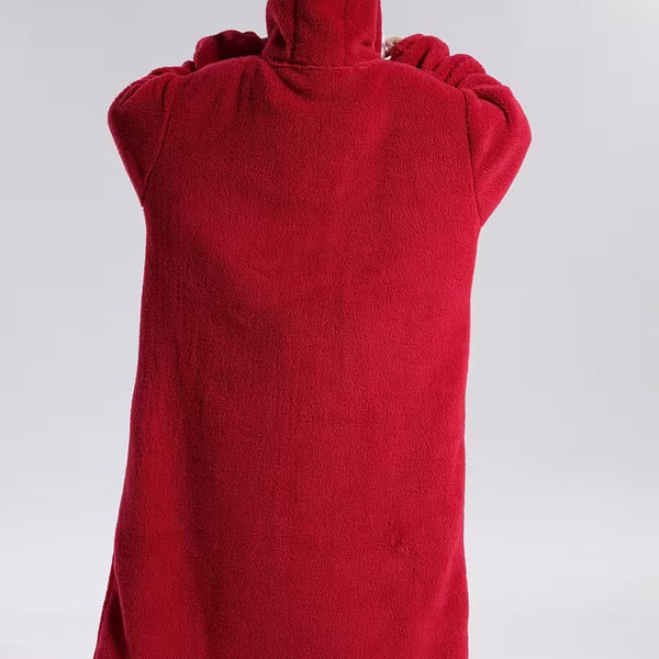 Hoodie Decke | Decke mit Ärmeln | Tragbarer Decken Pullover | WärmeHood