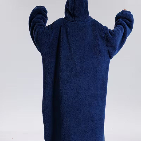 Hoodie Decke | Decke mit Ärmeln | Tragbarer Decken Pullover | WärmeHood